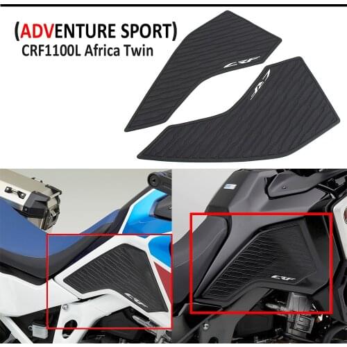 For HONDA CRF1100L CRF 1100 L Africa Twin Adventure Sport Motorcycle Anti slip Tank Pad Sticker Pad Side Gas Knee Grip Protector