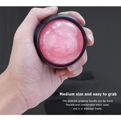Ice Cold Massage Roller Balls Therapy Ball Hip Back Stress Release Body Massager for Easy Safety Working-out Ornament