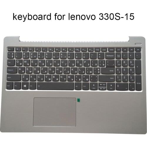 330S-15IKB Backlit Russian keyboard for Lenovo IdeaPad 330S 15ARR 330S-15ISK 7000-15 5CB0R346 RU Keyboards Upper case PC5CB-US