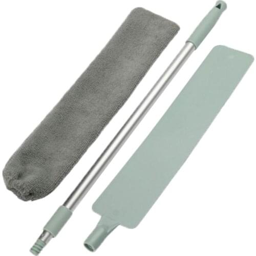 Detachable Bedside Dust Brush Long Handle Mop Duster Gap Dust Cleaner Sofa Bed Furniture Bottom Cleaning Brush
