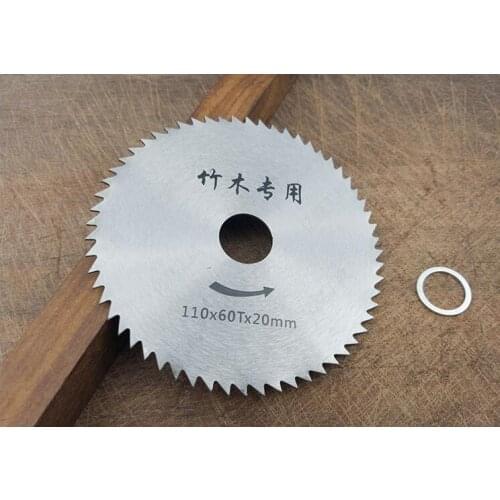 4 inches /110mm High speed steel circular saw blade for bamboo and wood board Slice alloy saw blade chopsticks NO.C0361