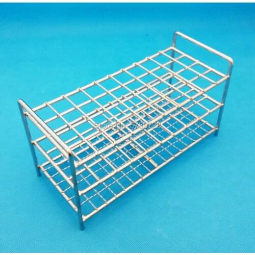 1pcs DIA13/16/17/19/21/26/30/32mm 40 or 50holes Stainless Steel Wire Test Tube Rack Centrifugal Tube Holder