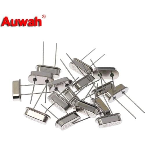 10pcs 24MHz 25MHz 26MHz 27MHz 30MHz 32MHz 40MHz 50MHz Quartz Crystal Resonator Passive Oscillator HC 49S