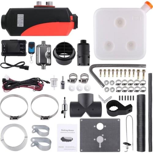 5KW 8KW 24V Exchanger Parking Heater Fuel Heating Fan Accessories Heater Accessories Plate Type