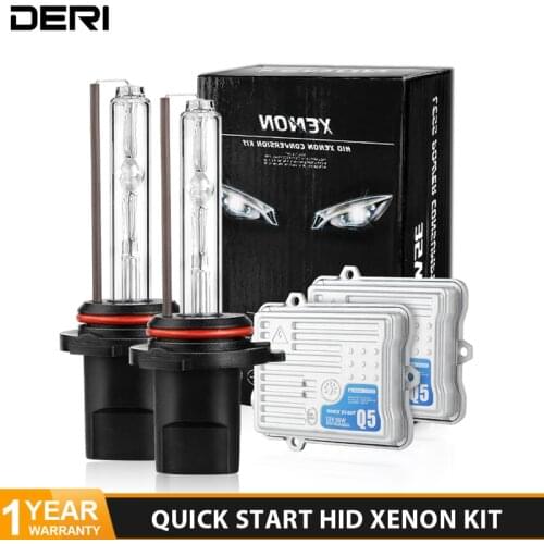 55W AC Fast Start HID Xenon Ballast Kit H11 H9 H8 H7 H3 H1 9006 9005 12V Car Headlight bulb xenon hid kit 4300K 6000K 8000K