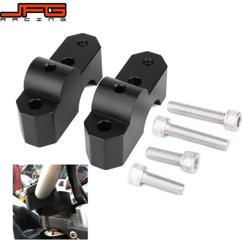 Motorcycle 44MM Aluminum Handlebar Extension Riser Mount Lifting Clamp For Benelli BJ300 TNT300 BN300