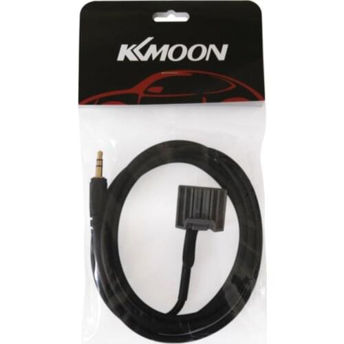 KKMOON 3.5 mm Input Aux Cable Line Audio Adapter for Honda CRV 2008-2013 Honda Civic 2006-2013 Accord 2008 after 8 generation