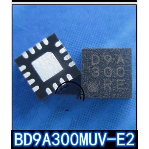 5PCS-50PCS Brand new original authentic BD9A300MUV-E2 QFN-16 BD9A300MUV QFN16 Code: D9A300 switching regulator chip