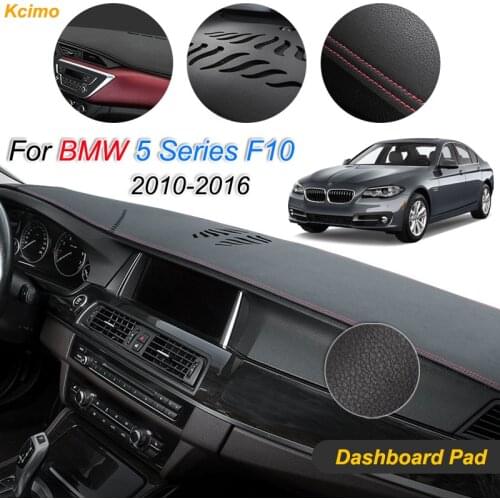 For BMW 5 Series F10 2010-2016 Anti-Slip Mat Dashboard Cover Pad Dashmat Carpet Cape Auto Accessories