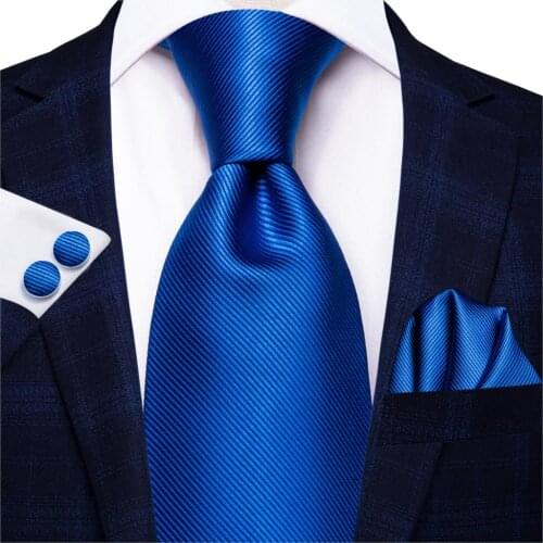 Hi-Tie Solid Purple Navy 100% Silk Mens Tie Neck Red Ties Ties for Men Formal Business Luxury Wedding Neckties Gravatas