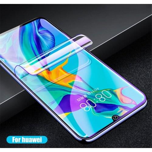 2PCS Full Cover Hydrogel Film For Huawei P20 Lite P30 Screen Protector For Huawei Mate 10 20 Pro P Smart Z 2019