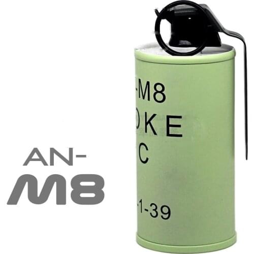 The outdoor Cosplay item model does not feature the metal version of the M8 model smoke