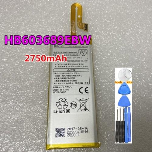 High Quality Original HB603689EBW 2750mAh Battery For Huawei W04 HWD35 Batteries