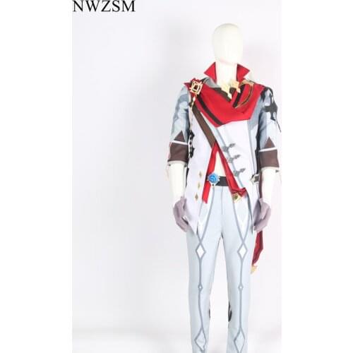 Game Genshin Impact Tartaglia cos performance costume Halloween carnival party Cosplay full set of costume accessories