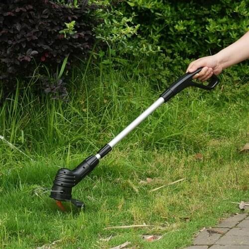 Portable Electric Grass Trimmer Cordless Lawn Mower Auto Release String Cutter Pruning Garden Tools US/UK/EU/USB #20