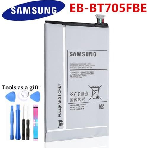 Samsung Original Replacement Battery EB-BT705FBE EB-BT705FBC For Samsung GALAXY Tab S 8.4 T705 T700 Tablet Battery 4900mAh
