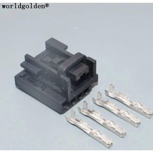 Worldgolden 4 Pin 8K0 973 754 Door Lifter Switch Plug Auto Wiring Harness Socket Female Connector 8K0973754 For VW Audi