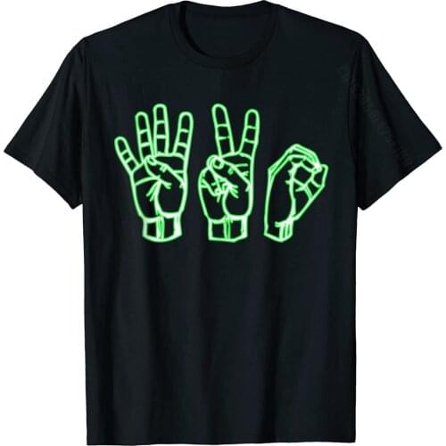 Subtle Stoner Sign Language 420 Basic Top Fashion Men Tshirts Cotton Tops T Shirt Fashionable