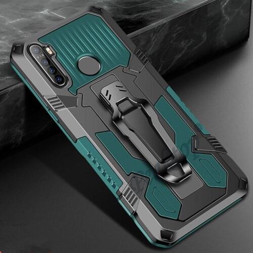 For OPPO Realme 7 Pro Case Realme 6 6i C17 C11 C15 A5 A9 2020 Cover Kickstand Belt Clip Case For OPPO Reno 4 2Z Realme 5 Pro C3