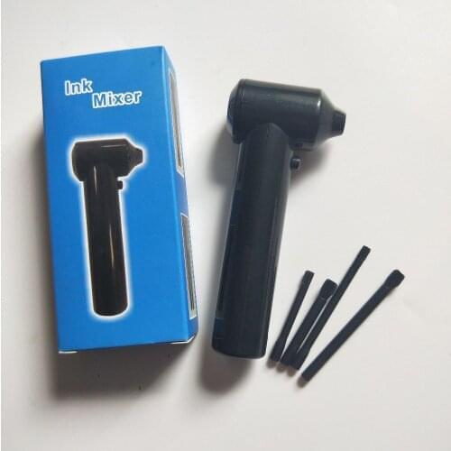 1piece Black Electric Tattoo Ink Mixer Permanent Makeup Mircoblading Tattoo Pigment Stirrer Automatic Mixer