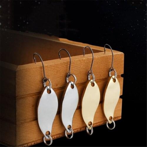 1PCS Horse Mouth King Single Hook Scoop-Shaped 2.5/3.5/5g Rotating Spinner Sequins Fishing Lure Fishing Tackle For Bass Perch