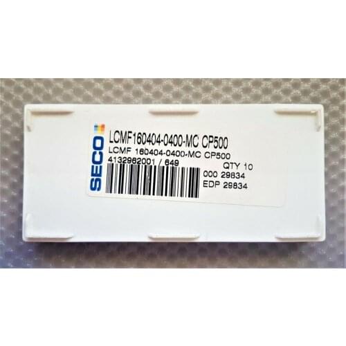 10PCS CARBIDE INSERT LCMF160404-0400-MC CP500
