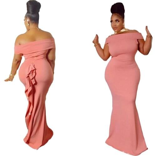 African Dresses for Women Summer African Women Regular Polyester Pink Red Yellow Long Dress Maxi Dress African Clothes Women