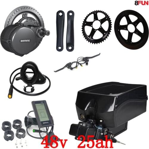 48V battery 48V 25AH use Samsung cell battery pack for 48V bafang/8fun 500W 750W 1000W motor +54.6V 2A Chargrer