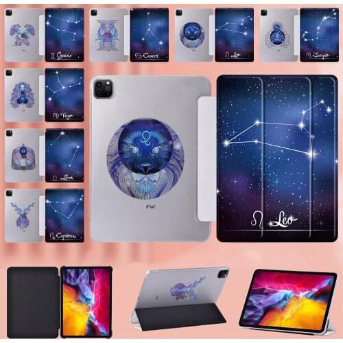 Tablet Case for Apple IPad Pro 11" 2018 2020 2021/IPad Pro 9.7"/Pro 10.5" 2017 Leather Tri-fold Smart Sleep Wake Folio Cover