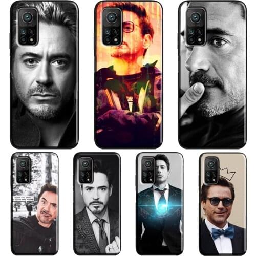 Robert Downey Jr Case For Xiaomi Mi 11 Ultra 9 10 Lite Mi 10T Pro Note 10 Lite Cover For POCO X3 Pro M3 F3
