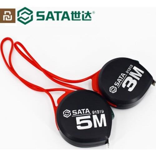 Xiaomi sata Tape measure 5m high precision steel tape ruler 3m cute drop-shaped box ruler woodworking household ruler