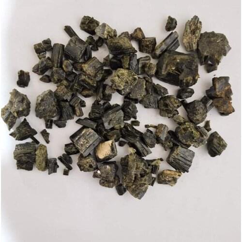 Natural blue Tourmaline Raw Stone Quartz Crystal Reiki Healing Specimen