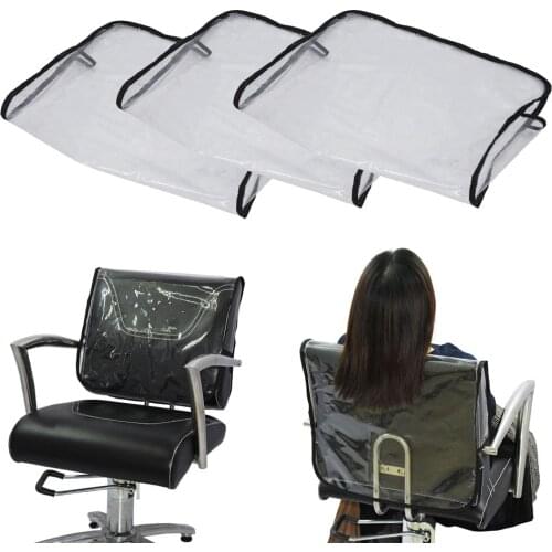 3pcs Plastic Cover For Back Of Chair In Hairdressing Hair Salons