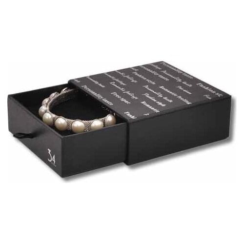 Popular drawer style wholesale trinket box paperboard material