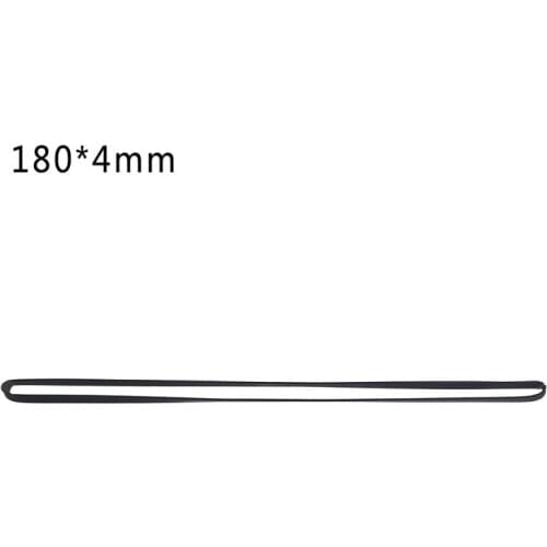 Turntable Belt Rubber Flat Drive Belt for Record Player Walkman DVD 4mm Wide