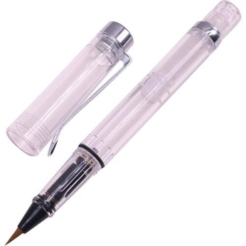 1 pcs Writing brush Fountain pen style Calligraphy pen Painting Hook Writing brush With ink absorption function Easy to use