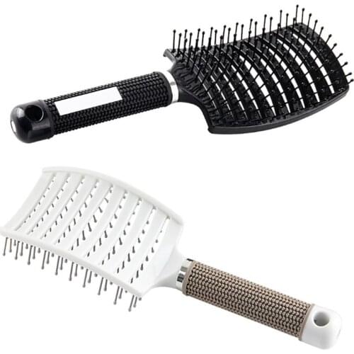 Hairbrush Women Wet Comb Hair Brush Professional Men Universal Hair Styling Comb For Hair Hairdresser Hairdressing Tools Massage