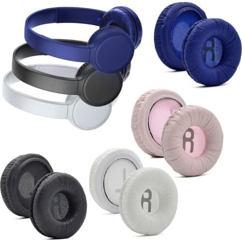 Replacement Ear Pads for WH-CH510 Headset Parts Leather Cushion Velvet Earmuff Earphone Sleeve Cover F62C