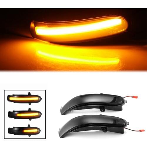 LED Dynamic Rearview Mirror Lamp Turn Signal Light For Mercedes-Benz W203 C T-Modell S203 CL203 A2038201521 A2038201621