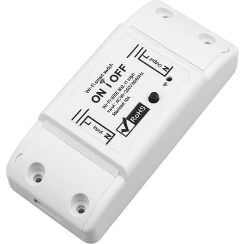 Universal WiFi Smart Light Switch DIY Wireless Remote AC 90-250V Voice Control Switch Home Intelligence Device