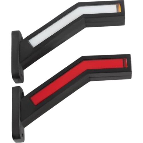 2PCS LED Side Marker Lighting Outline Marker Truck Light Van LED Lights