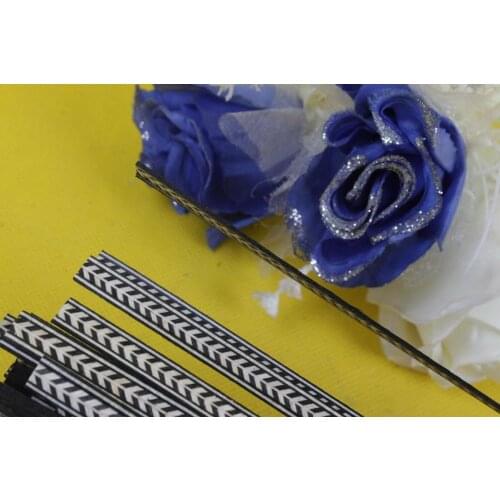 25Strip Luthier Purfling Binding Marquetry Inlay 640x6x1mm Guitar Parts #71m