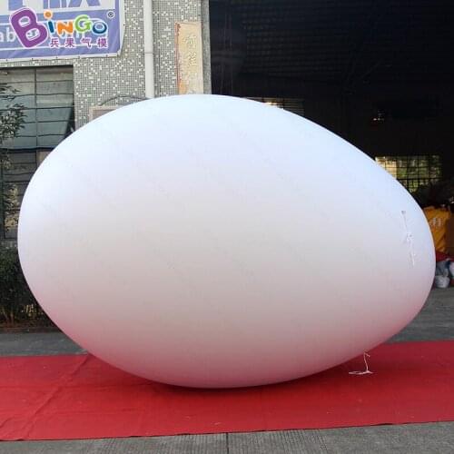 3.5m giant egg replica, Easter party pvc air sealed giant inflatable egg -inflatable toy
