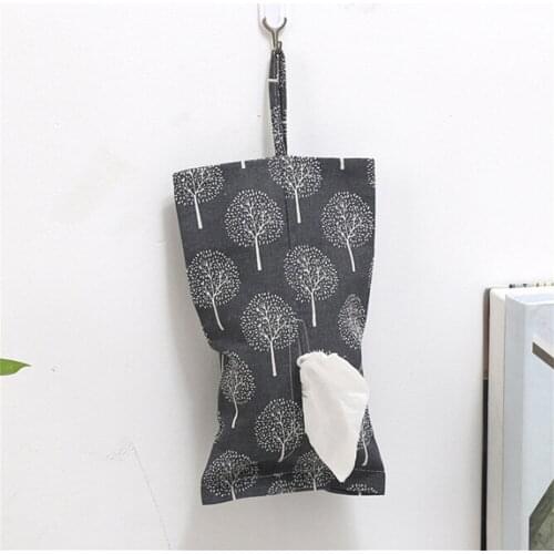 Household Hanging Storage Bag Bedside Sofa Storage Bag Remote Control Paper Towel Clip Magazine Storage Storage Organizer