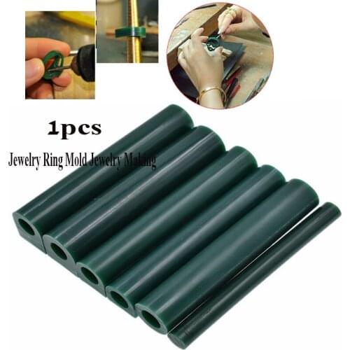 Ring Mold Jewelry Making Tool Carved Sculpture Wax Tube Flat Top Injection Matt Wax Ring Mandrel Carving