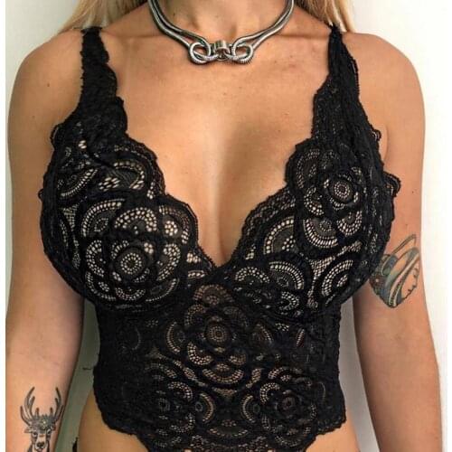 Lace Floral Women Bra Lingerie Corset Bralette Bralet Bra Tank Cami Crop Underwear Brasieres Para Mujer Seamless Bras For Women