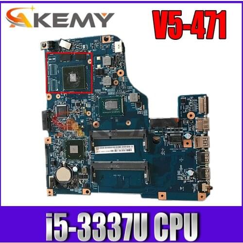 11309-2 48.4TU05.021 for ACER V5-471 V5-471G V5-571 V5-571G Laptop motherboard CPU i5 3337U GPU GT710M 2GB DDR3 Mainboard