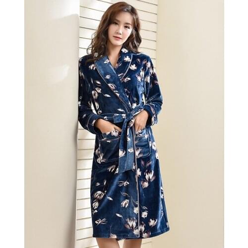 MENGLAIQIAN Women's Winter Bathrobes