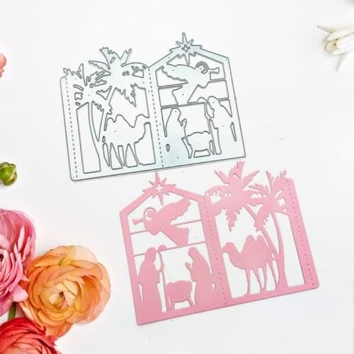 Halloween Camel Metal Cutting Dies Stencil DIY Scrapbooking Album Paper Template N0PA