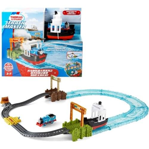 Original Brand Thomas and Friends Carros Track Model Diecast Cars Train Kids Plastic Metal Boys Toys for Children Juguetes